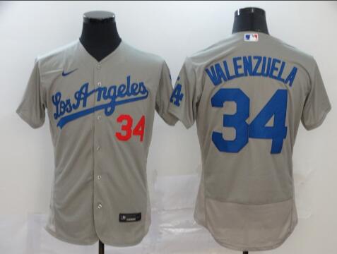 Men's Los Angeles Dodgers #34 Fernando Valenzuela Stitched MLB jersey Men's Los Angeles Dodgers #34 Fernando Valenzuela Stitched MLB jersey