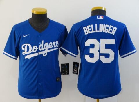 Youth Los Angeles Dodgers #35 Cody Bellinger Stitched MLB Nike Jersey