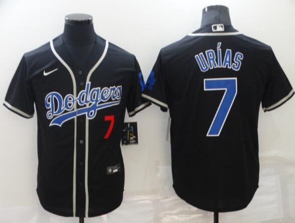 Men's Los Angeles Dodgers #7 Julio Urias  Stitched Baseball Jersey