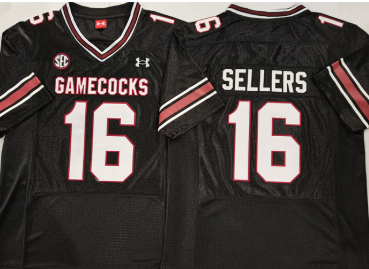 Big Size Men's South Carolina Fighting Gamecocks #16 LaNorris Sellers  Stitched Jersey Big Size Men's South Carolina Fighting Gamecocks #16 LaNorris Sellers  Stitched Jersey