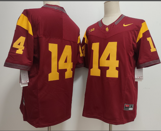 USC Trojans #14 Jayden Maiava  men stitched jersey USC Trojans #14 Jayden Maiava  men stitched jersey