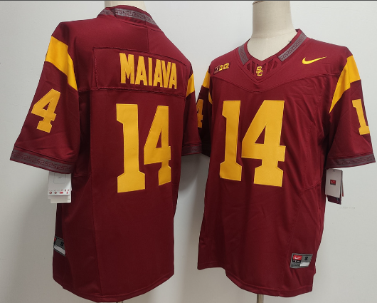 USC Trojans #14 Jayden Maiava  men stitched jersey USC Trojans #14 Jayden Maiava  men stitched jersey