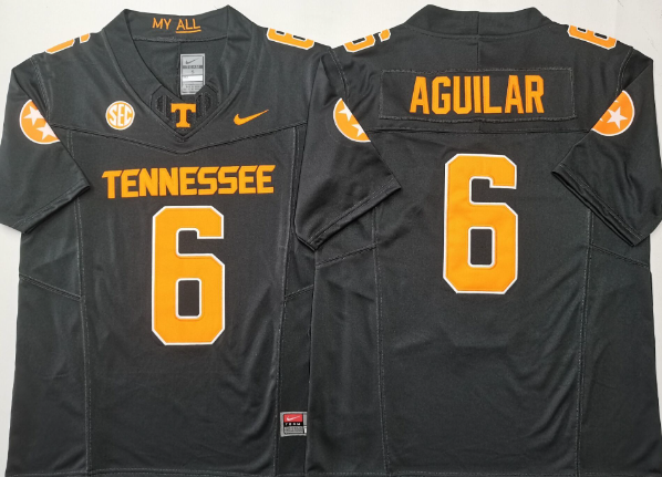 Tennessee Vols Joey Aguilar #6  jersey