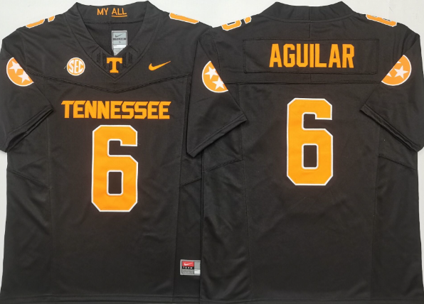 Tennessee Vols Joey Aguilar #6  jersey