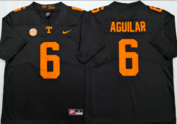 Tennessee Vols Joey Aguilar #6  jersey