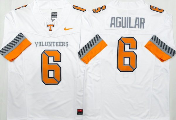 Tennessee Vols Joey Aguilar #6  jersey