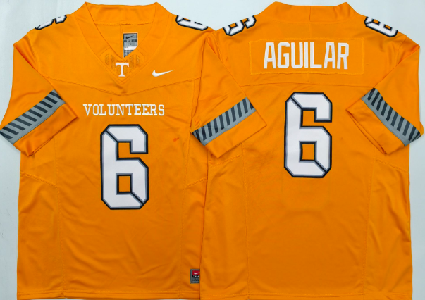 Tennessee Vols Joey Aguilar #6  jersey