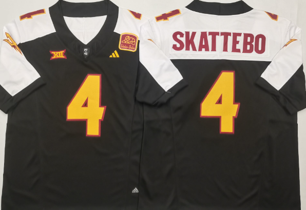 Arizona Sun Devils Black #4 SKATTEBO