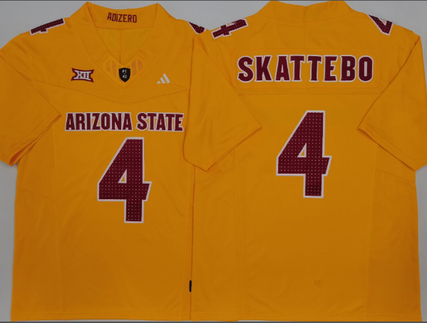 Arizona Sun Devils Black #4 SKATTEBO