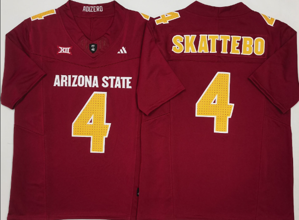 Arizona Sun Devils Black #4 SKATTEBO