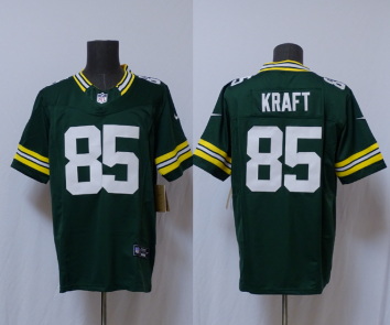 Men's Green Bay Packers #85 Tucker Kraft Green Vapor 2025 F.U.S.E. Limited Football Stitched Jersey Men's Green Bay Packers #85 Tucker Kraft Green Vapor 2025 F.U.S.E. Limited Football Stitched Jersey