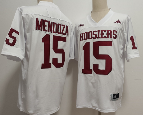 Indiana Hoosiers #15 Fernando Mendoza stitched jersey Indiana Hoosiers #15 Fernando Mendoza stitched jersey