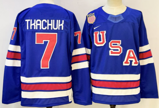 Big Size Men's USA #7 Brady Tkachuk Royal 2025-2026 Stitched Jersey Big Size Men's USA #7 Brady Tkachuk Royal 2025-2026 Stitched Jersey