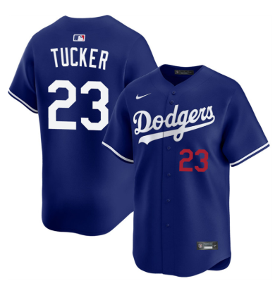 Men's Los Angeles Dodgers #23 Kyle Tucker Royal 2026 Limited Stitched Baseball Jersey