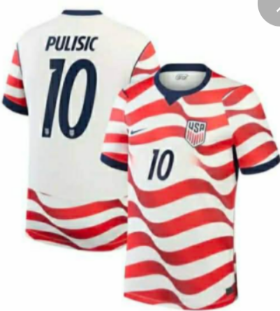 USMNT Christian Pulisic #10 Nike 2026 Home Match FIFA World Cup Authentic Jersey
