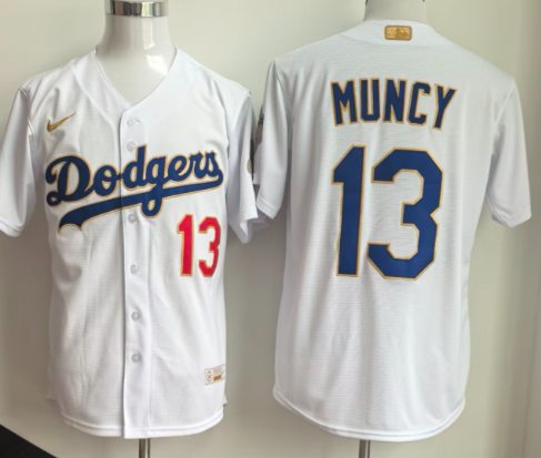 men's Los Angeles Dodgers #13 Max Muncy jersey