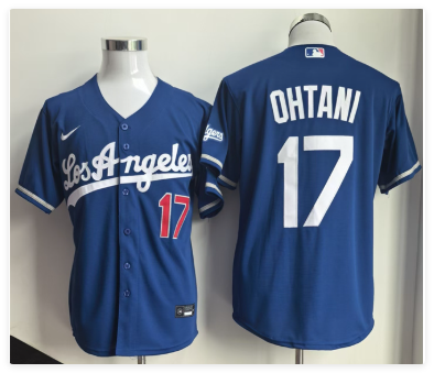 Men's Los Angeles Dodgers #17 Shohei Ohtani Royal 2026 Gold Collection Stadium Stitched Baseball Jersey
