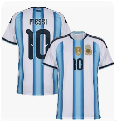 Men Argentina Messi Home 2026 Soccer Jersey