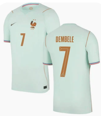 MEN’S #7 OUSMANE DEMBELE 2026 WORLD CUP FRANCE JERSEY