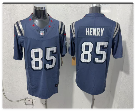 New England Patriots Hunter Henry #85 Nike  Stitched Jersey