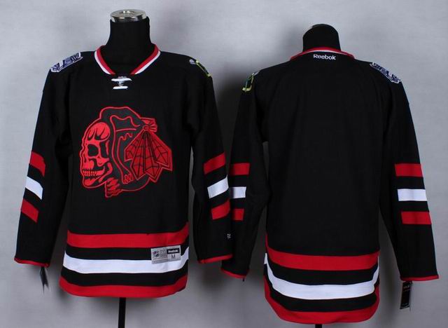 Reebok Chicago Blackhawks blank black Ice Hockey Jerseys Reebok Chicago Blackhawks blank black Ice Hockey Jerseys