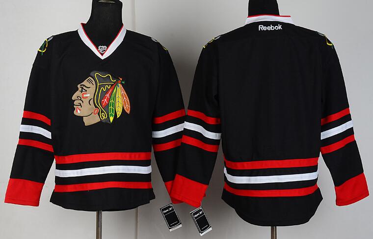reebok Chicago Blackhawks black men nhl ice hockey jerseys reebok Chicago Blackhawks black men nhl ice hockey jerseys